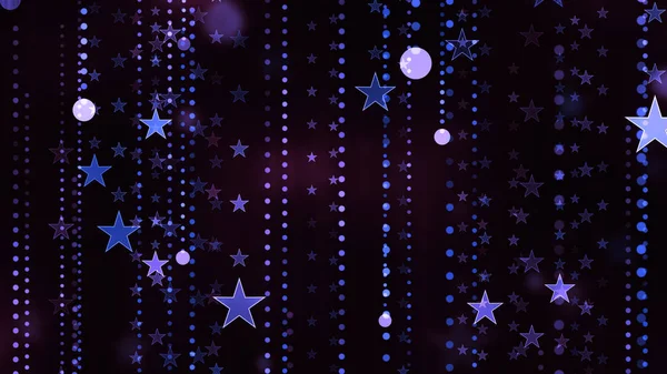 Étoiles Brillantes Particules Scintillantes Pour Célébration Les Fêtes Événements — Photo
