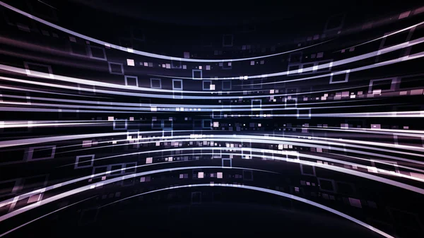 Hitech High Impact Blinking Rectangle Data Grid Technology Background Which Stock Photo