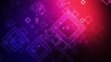 Yayın, reklam ve sunumlar için uygundur animasyon arasında hareket soyut kare şekilleri. Bu da moda, fotoğraf veya kurumsal animasyonlar kullanılabilir.