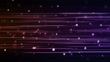 Soyut akış veri parçacıkları ve çizgileri herhangi bir şirket yayın sunumunda kullanılabilecek animasyonları çizer. Moda, fotoğrafçılık veya kurumsal animasyonlarda da kullanılabilir..