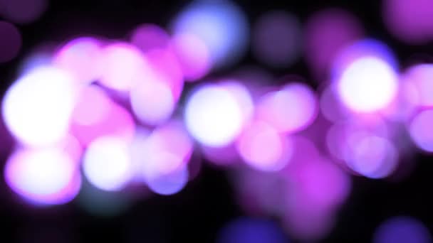 Animación Bokeh Light Effect Que Puede Utilizar Como Superposición Colocándola — Vídeos de Stock