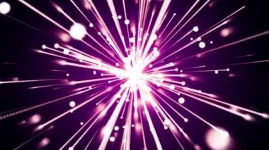 Arka plan arka ışık çizgileri ve parlayan parçacıklar hangi yayın, reklam ve sunumlar için uygundur. Bu da moda, fotoğraf veya kurumsal animasyonlar kullanılabilir.