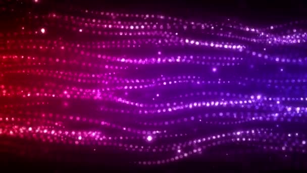 Abstract Light Streaks Glowing Particles Background Which Suited Broadcast Commercials — Stock Video