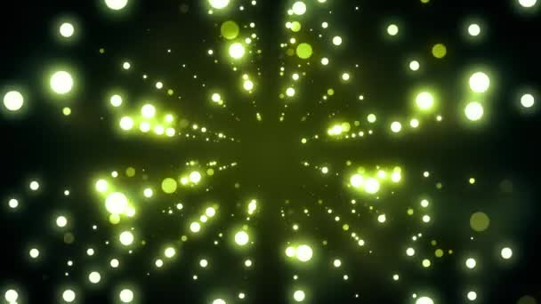 Abstract Light Streaks Glowing Particles Background Which Suited Broadcast Commercials — Stock Video