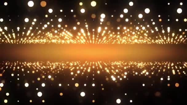 Stries Lumineuses Abstraites Fond Particules Lumineuses Qui Convient Pour Diffusion — Video
