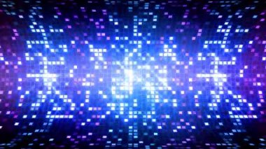 Yanıp sönen bloklar, herhangi bir parti, moda, dans kulübü video promosyonlar veya hareketli grafik proje kullanılan arka plan animasyonlar.