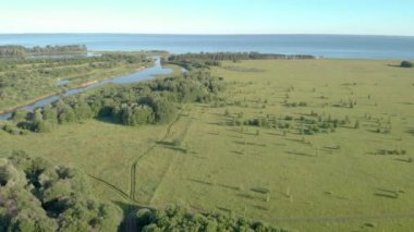 Muhteşem Orman ve Nehir Manzarası