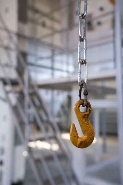 Grúa Gancho Taller Hangar — Foto de Stock