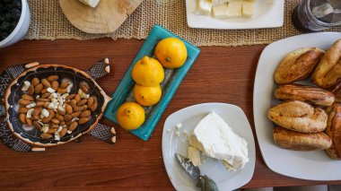 Türk geleneksel kahvaltı masasında