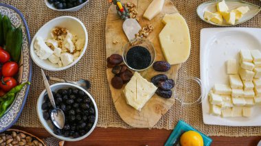 Türk geleneksel kahvaltı masasında