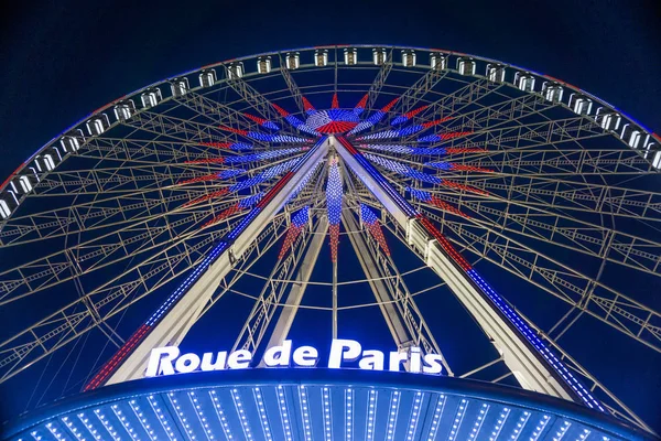 Roue Paris Ruota Panoramica Parigi Francia — Foto Stock