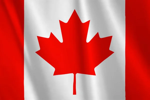 Kanada bayrağı illüstrasyon, Kanada bayrağı