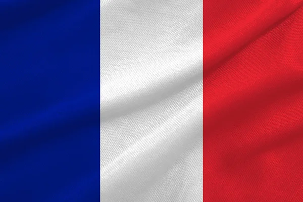 Frankrike Flagga Illustration Fransk Flagg — Stockfoto