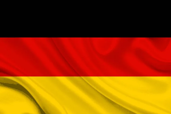 Almanya bayrak vektör illüstrasyonu