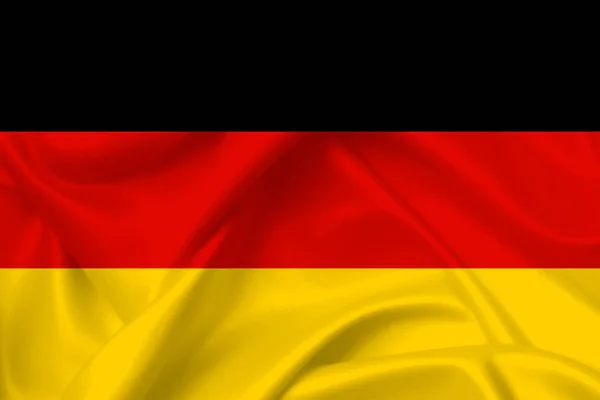 Tyskland Flagga Vektor Illustration — Stockfoto