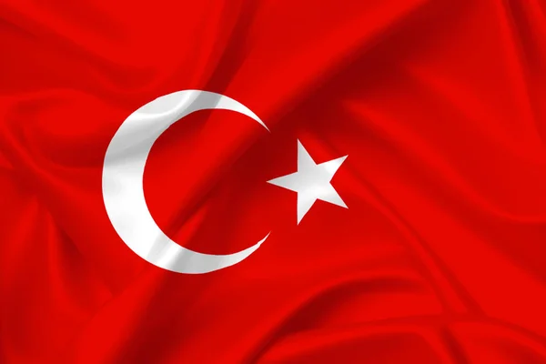 Türkiye'nin bayrak illüstrasyon, Türk bayrağı