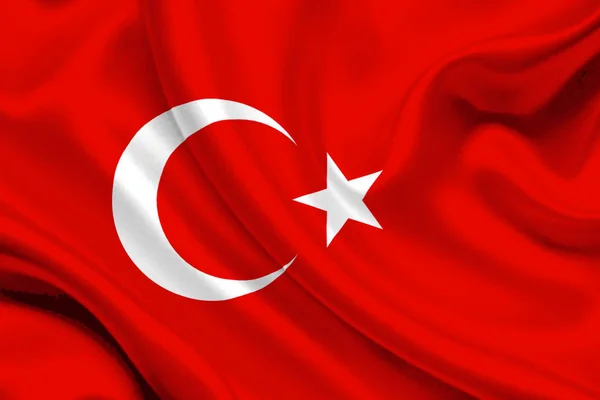 Türkiye'nin bayrak illüstrasyon, Türk bayrağı