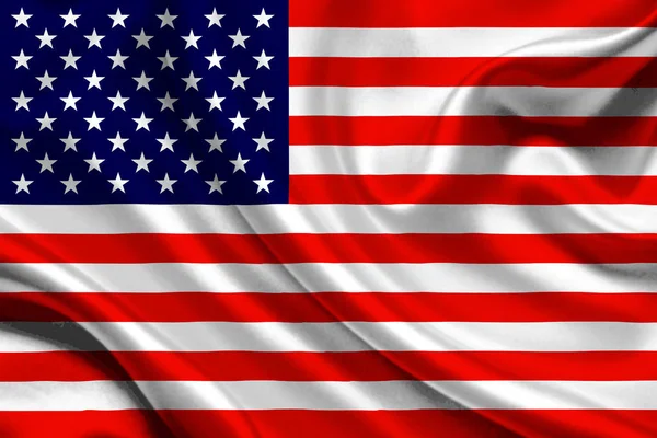 美国国旗图 — 图库照片