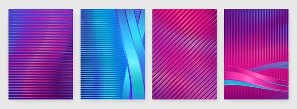 Diseño de cubiertas mínimas. Colorido medio tono gradients.background moderno diseño de plantilla para la web. Gradientes fríos . — Vector de stock