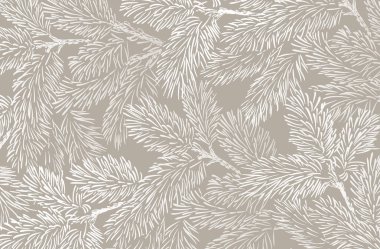 Çam dallı kış arkaplanı. Kış kartı tasarımı.