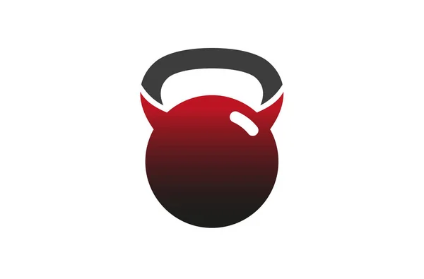 Creative Zlo Gym Logo Symbol Design Ilustrace — Stockový vektor