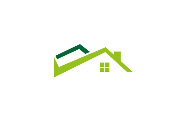 Creative House Check Logo Design Ilustración Símbolos Vectoriales — Vector de stock