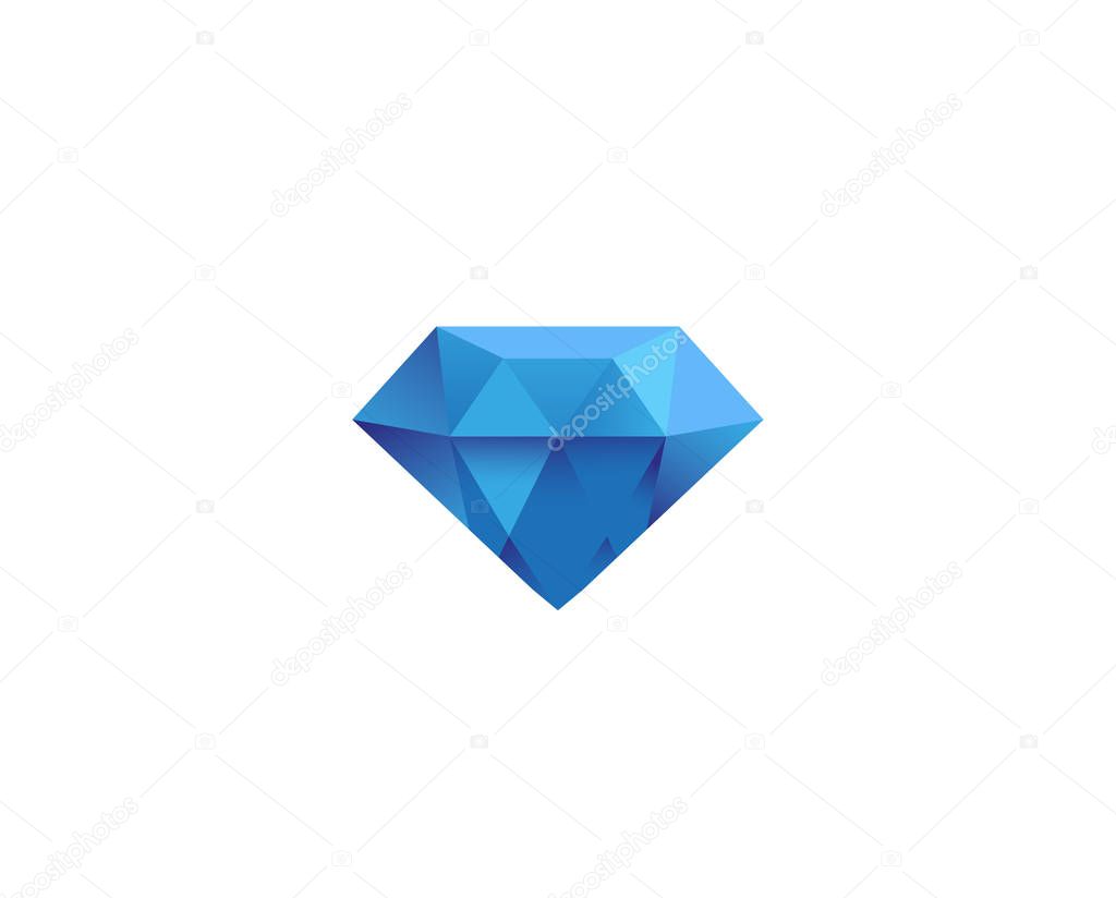 Creative Abstract Diamond Logo Design Vector Symbol Illustration