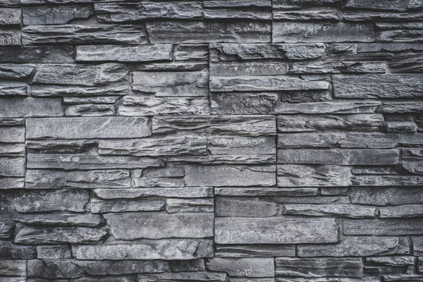 Natural Stone Wall Background Grey Granite Stone Texture — Stock Photo, Image