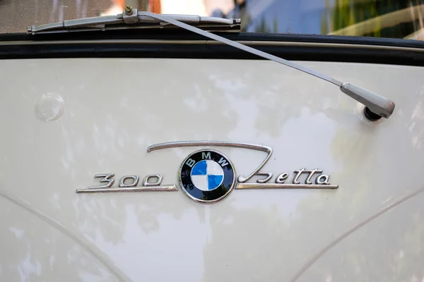 Berlin Germany June 2018 Car Design Detail Logo Brand Name — Stock Photo, Image