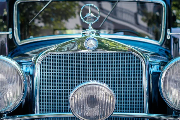 Berlin Germany June 2018 Car Design Detail Mercedes Benz Star — Stock Photo, Image