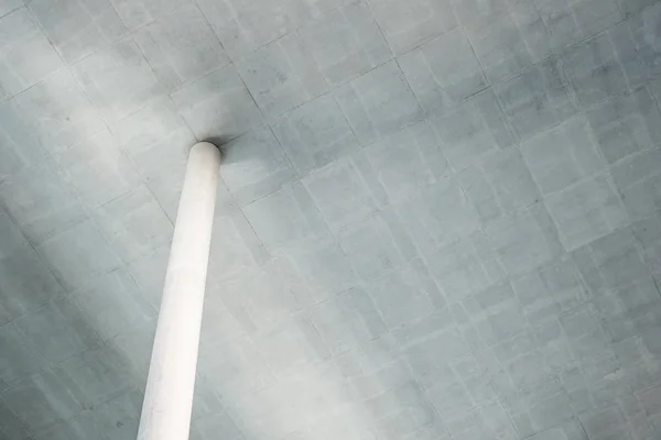 Колонка Під Стелею Концепція Бетонного Будівництва Фону — стокове фото