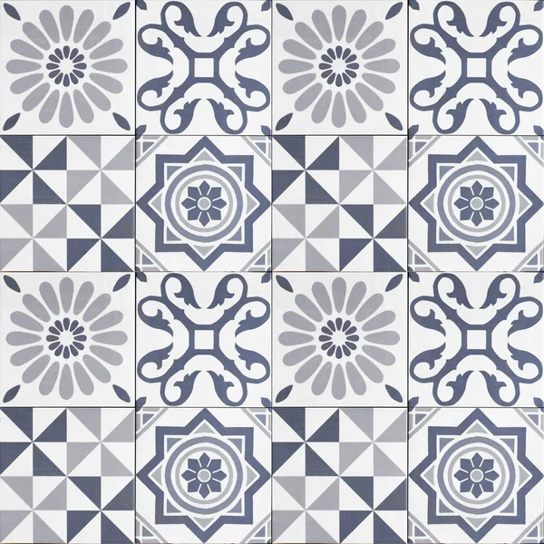 Azulejos Patrón Diseño Geométrico Mosaico Mosaico —  Fotos de Stock