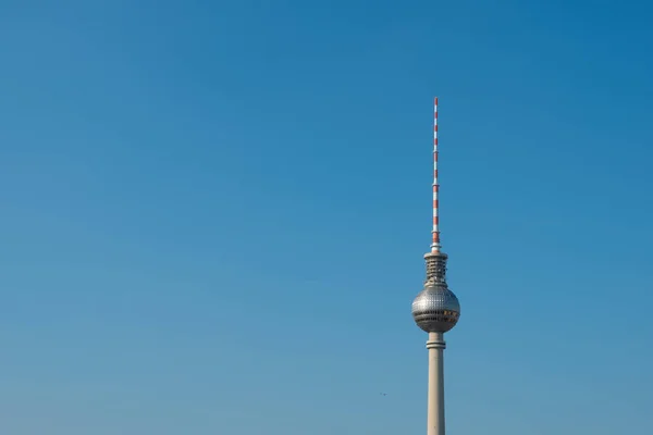 柏林电视塔 电视塔 Fernsehturm — 图库照片