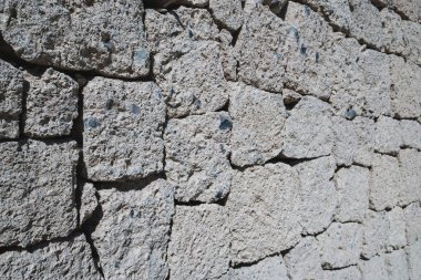 Doğal taş duvar arka planı - kaya taşları