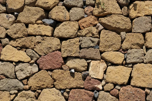 Fundo Parede Pedra Natural Textura Uma Parede Pedra — Fotografia de Stock