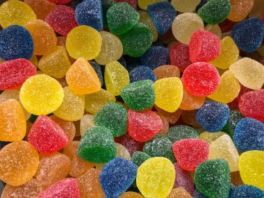 renkli şeker gums - çok renkli şeker jöle
