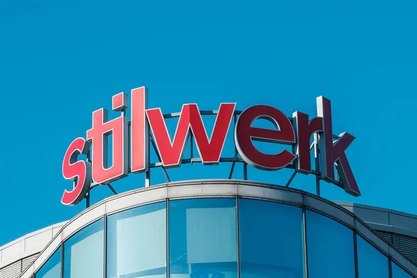 Berlin Deutschland Januar 2019 Das Logo Der Marke Stilwerk Einem — Stockfoto