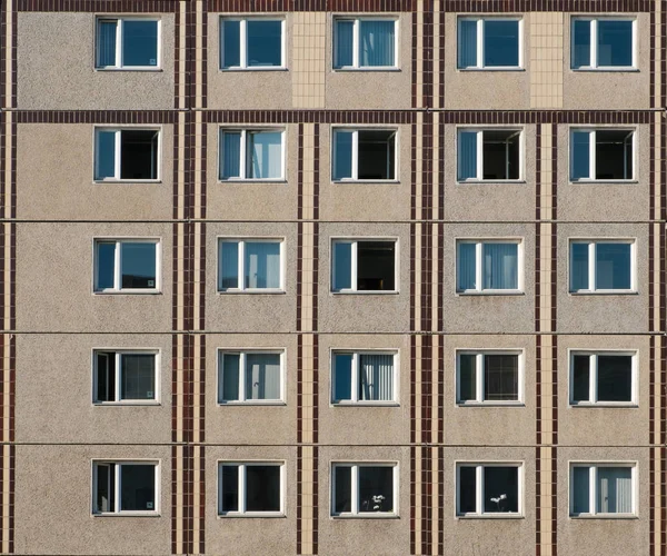 建物のファサードプラテンバウ住宅の外観 — ストック写真