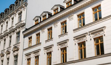 restore eski ev cephe, güzel bina dış - gerçek es