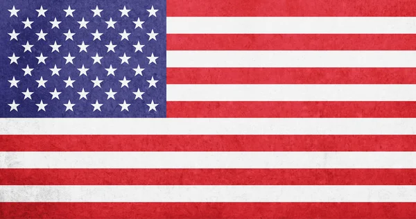 Vereinigte staaten von amerika flagge / vintage usa flagge - amerikanische flagge — Stockfoto