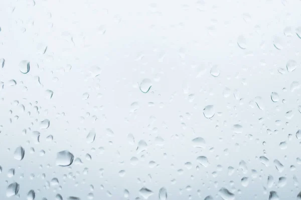 Kapky vody na skle okna  - — Stock fotografie