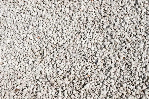 정원 장식 배경 흰색 돌 - 흰색 조약돌 스토 — 스톡 사진