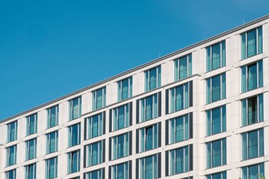 modern otel binası pencere cephesi -gayrimenkul dış, 