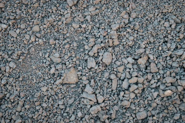 Гравий Строительство Песка Крупным Планом — стоковое фото