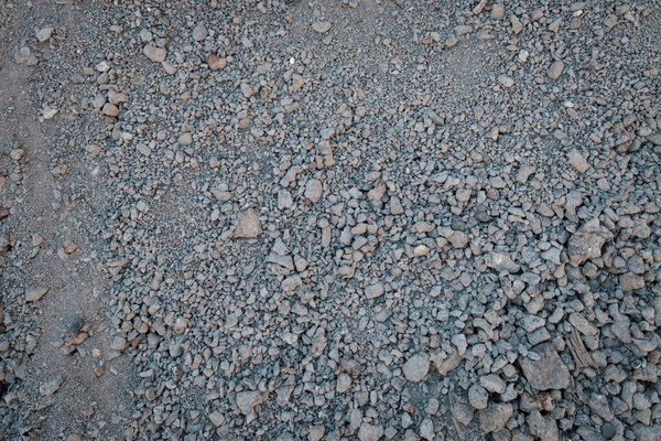 sand, gravel or crushed stones - construction material  -