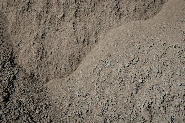 Пісок Гравій Або Щебінь Будівельний Матеріал — стокове фото