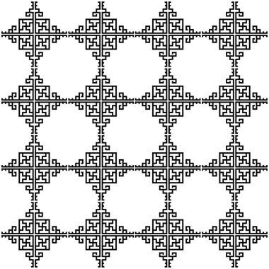 Arka plan, kumaş ve tekstil, vektör çizim için soyut geometrik desen