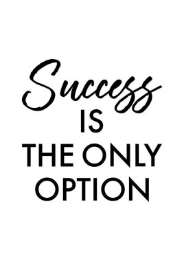 Yazı yaşam ve mutluluk için motivasyon tırnak. Hat ilham alıntı olduğunu. Hayat motivasyonel teklif tasarım. Kartpostal poster grafik tasarım için. Vektör tek seçenek teklifinde başarıdır