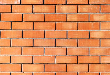 Grunge dokusu dizayn için kırmızı tuğla duvar