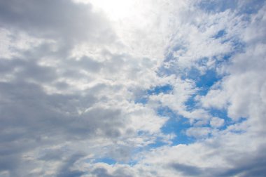 gökyüzü, bulutlar yağmur önce doku